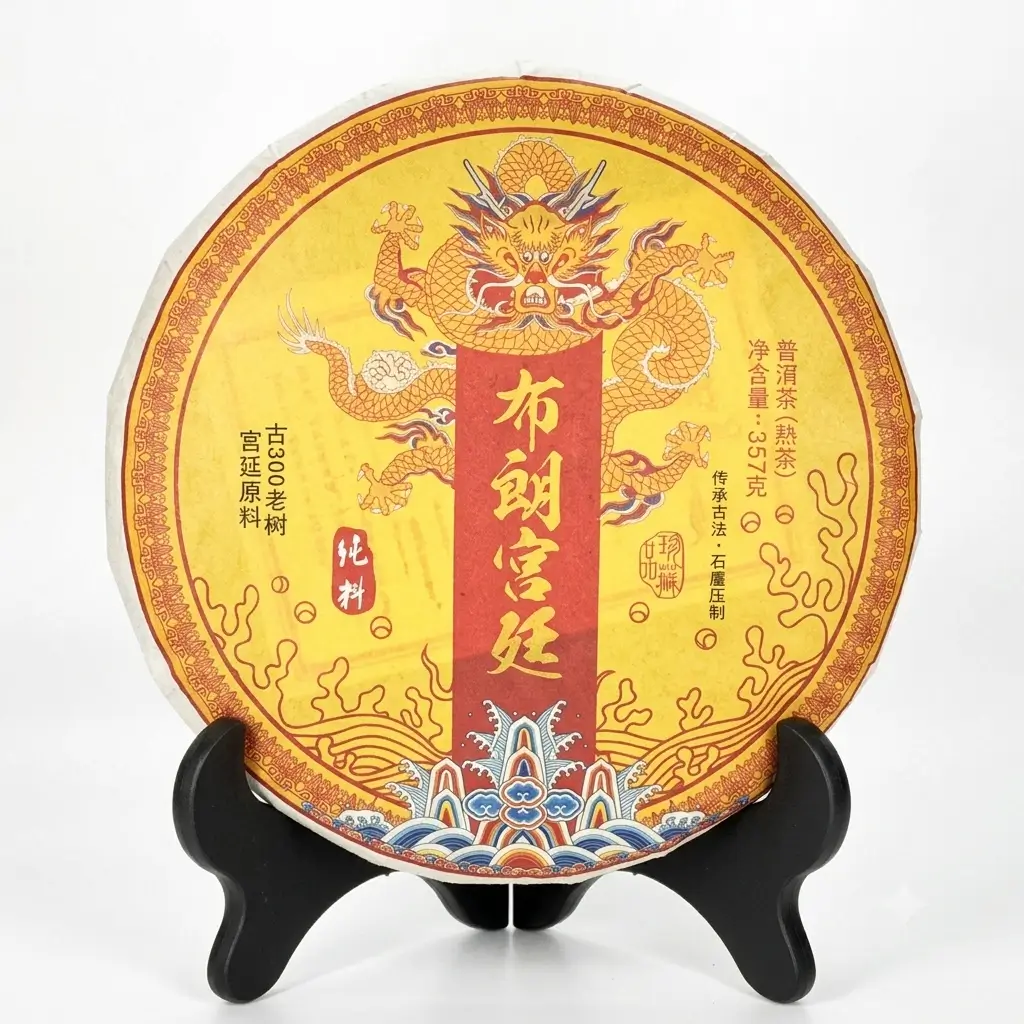 Shu Pu-erh “Bulan Gong Ting” (Bulangshan, 2015)